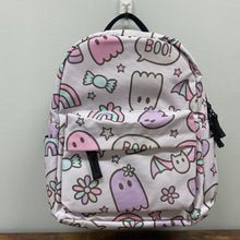 Load image into Gallery viewer, Mini Backpack - Ghost &amp; Bats
