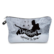 Load image into Gallery viewer, Pouch - Holiday Christmas - Dachshund Through The Snow
