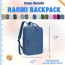 Load image into Gallery viewer, The Naomi Backpack - Solids - PREORDER
