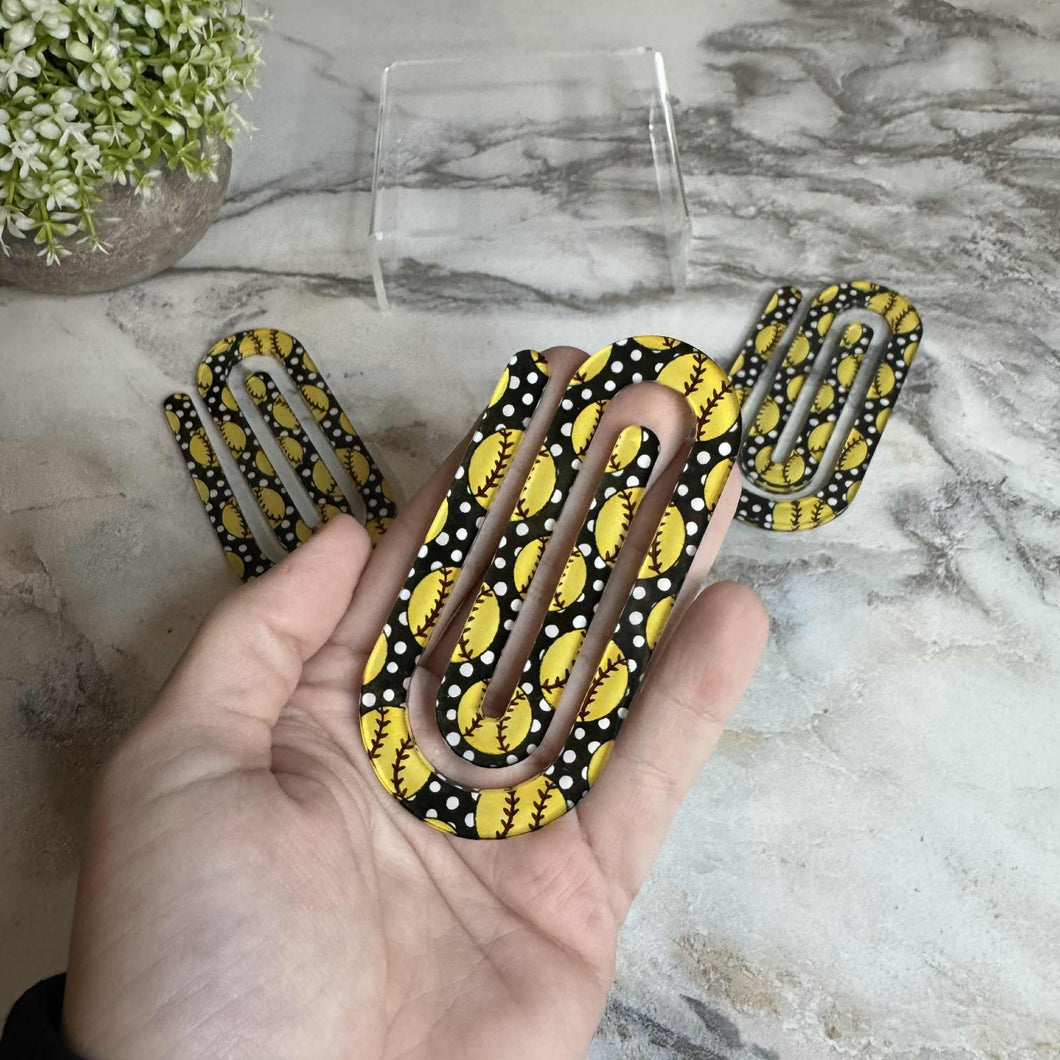 Jumbo Paperclip - Softball