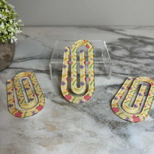 Load image into Gallery viewer, Jumbo Paperclip - Teacher Things Yellow
