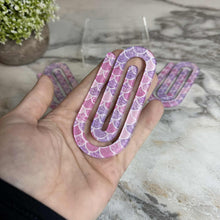 Load image into Gallery viewer, Jumbo Paperclip - Light Purple Mermaid
