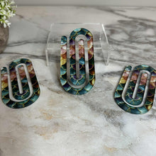 Load image into Gallery viewer, Jumbo Paperclip - Teal Mermaid
