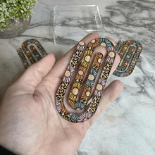 Load image into Gallery viewer, Jumbo Paperclip - Floral Animal
