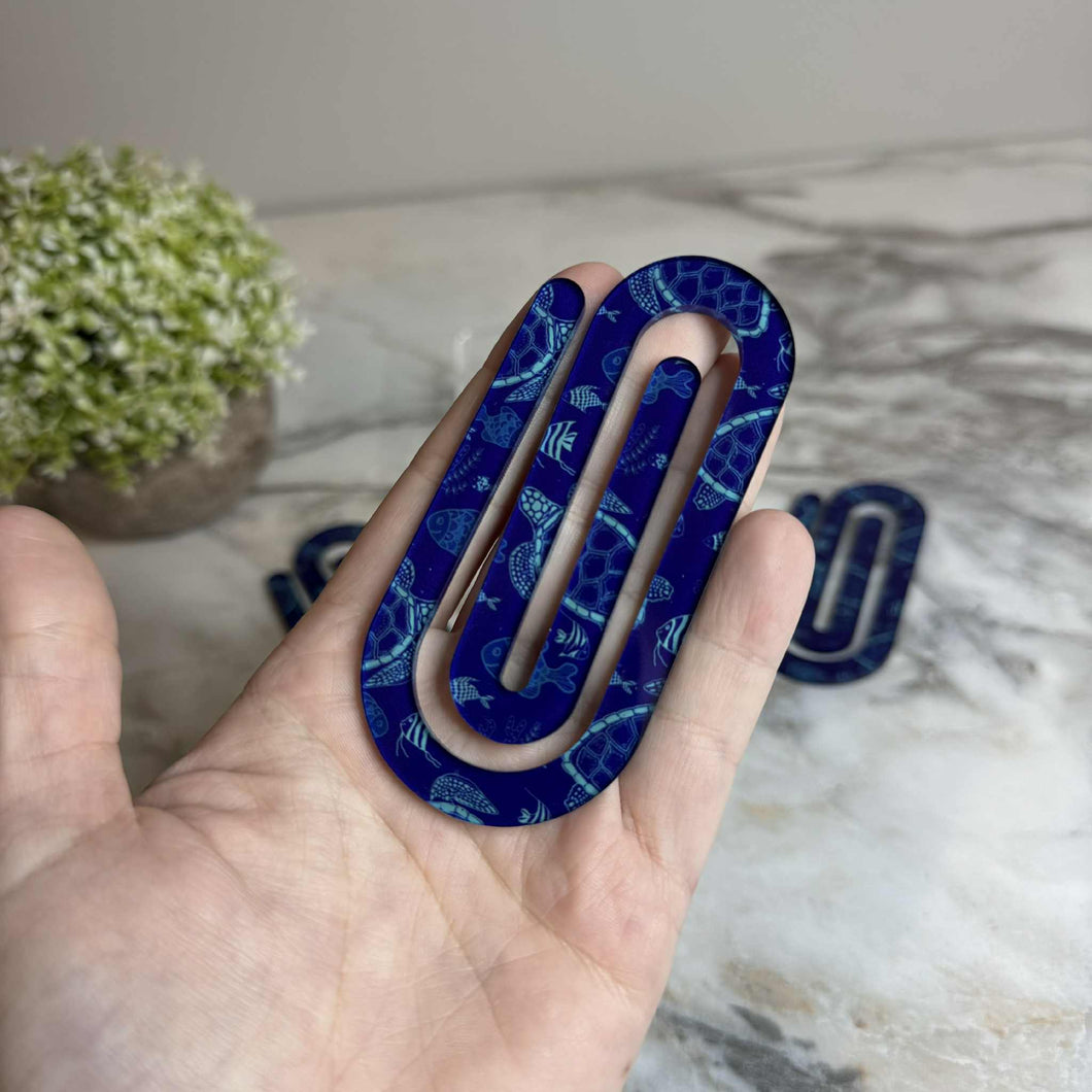 Jumbo Paperclip - Turtle