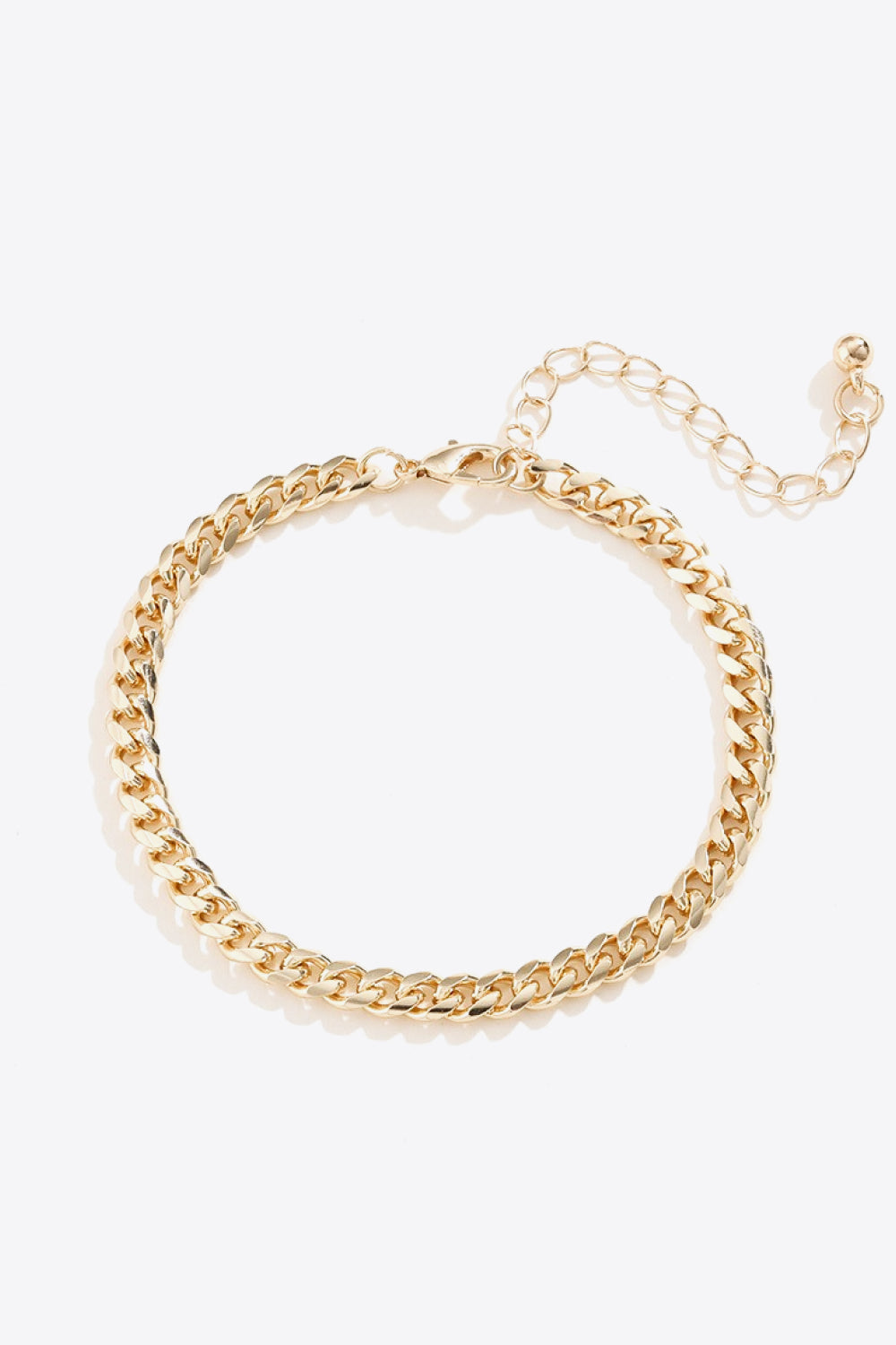 Curb Chain Copper Bracelet