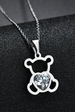 Load image into Gallery viewer, Bear Pendant Stainless Steel Necklace
