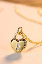 Load image into Gallery viewer, Heart Lock Pendant 925 Sterling Silver Necklace
