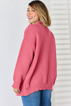 Load image into Gallery viewer, Open Front Dropped Shoulder Cardigan
