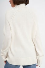 Load image into Gallery viewer, Turtle Neck Raglan Sleeve Sweater
