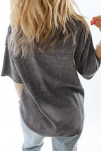 Load image into Gallery viewer, V-Neck Dropped Shoulder Tee
