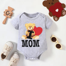 Load image into Gallery viewer, Baby Bear Graphic Short Sleeve Bodysuit
