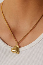 Load image into Gallery viewer, Heart Pendant Copper Necklace
