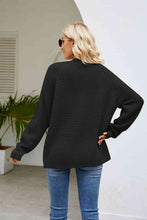 Load image into Gallery viewer, Open Front Long Sleeve Cardigan with Pockets
