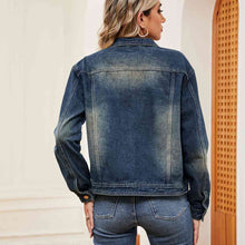 Load image into Gallery viewer, Washed Denim Jacket
