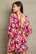 Load image into Gallery viewer, GeeGee Full Size Floral Print Mini Dress
