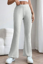 Load image into Gallery viewer, Basic Bae Full Size Ribbed High Waist Flare Pants
