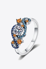 Load image into Gallery viewer, Moissanite Contrast 925 Sterling Silver Ring
