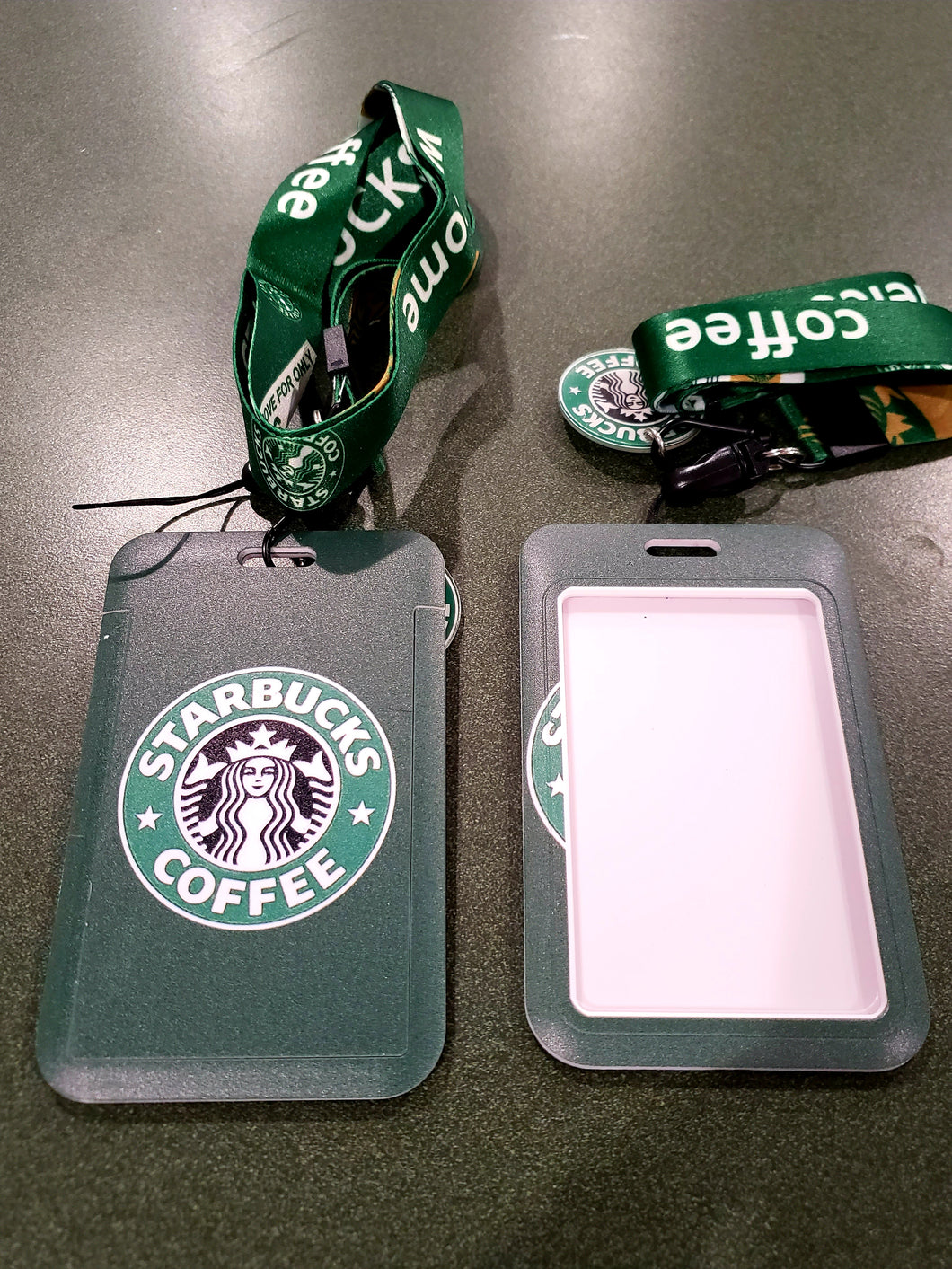 ID holder with lanyard