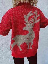 Load image into Gallery viewer, Christmas Element Round Neck Sweater
