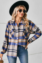 Load image into Gallery viewer, Collared Plaid Shacket
