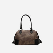 Load image into Gallery viewer, Contrast PU Leather Shoulder Bag
