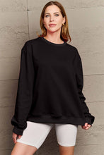 Load image into Gallery viewer, Simply Love Full Size IF I&#39;M TOO MUCH THEN GO FIND LESS Round Neck Sweatshirt
