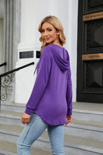 Load image into Gallery viewer, Long Sleeve Hooded Blouse
