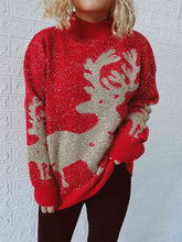 Load image into Gallery viewer, Christmas Element Round Neck Sweater
