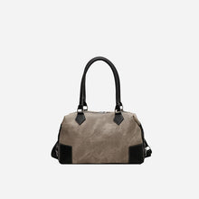 Load image into Gallery viewer, Contrast PU Leather Shoulder Bag
