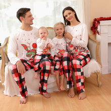 Load image into Gallery viewer, Baby Reindeer Top and Plaid Pants Set
