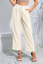 Load image into Gallery viewer, Buttoned  Straight Hem Long Pants
