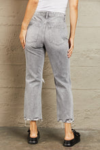 Load image into Gallery viewer, BAYEAS High Waisted Cropped Straight Jeans
