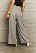 Load image into Gallery viewer, Plaid Wide Leg Pants
