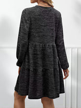 Load image into Gallery viewer, Square Neck Long Sleeve Dress
