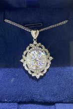 Load image into Gallery viewer, 5 Carat Moissanite 925 Sterling Silver Necklace
