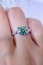 Load image into Gallery viewer, 1 Carat Moissanite 925 Sterling Silver Ring
