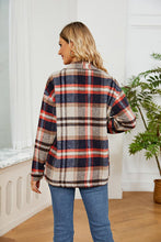 Load image into Gallery viewer, Collared Plaid Shacket
