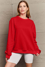 Load image into Gallery viewer, Simply Love Full Size IF I&#39;M TOO MUCH THEN GO FIND LESS Round Neck Sweatshirt
