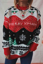 Load image into Gallery viewer, Christmas Element Long Sleeve Sweater
