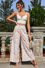 Load image into Gallery viewer, Printed Wide Leg Long Pants
