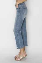 Load image into Gallery viewer, RISEN Full Size High Waist Distressed Cropped Jeans
