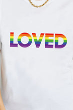 Load image into Gallery viewer, Simply Love LOVED Graphic Cotton T-Shirt
