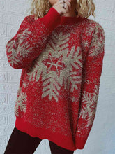 Load image into Gallery viewer, Christmas Element Round Neck Sweater
