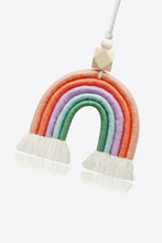 Load image into Gallery viewer, Rainbow Fringed Keychain
