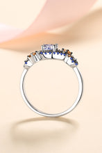 Load image into Gallery viewer, Moissanite Contrast 925 Sterling Silver Ring
