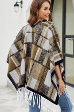 Load image into Gallery viewer, Cloak Sleeve Fringe Detail Poncho
