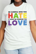 Load image into Gallery viewer, Simply Love Full Size Slogan Graphic Cotton Tee
