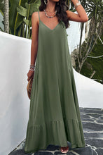 Load image into Gallery viewer, Backless Maxi Cami Dress with Pockets
