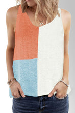 Load image into Gallery viewer, Color Block V-Neck Knit Vest
